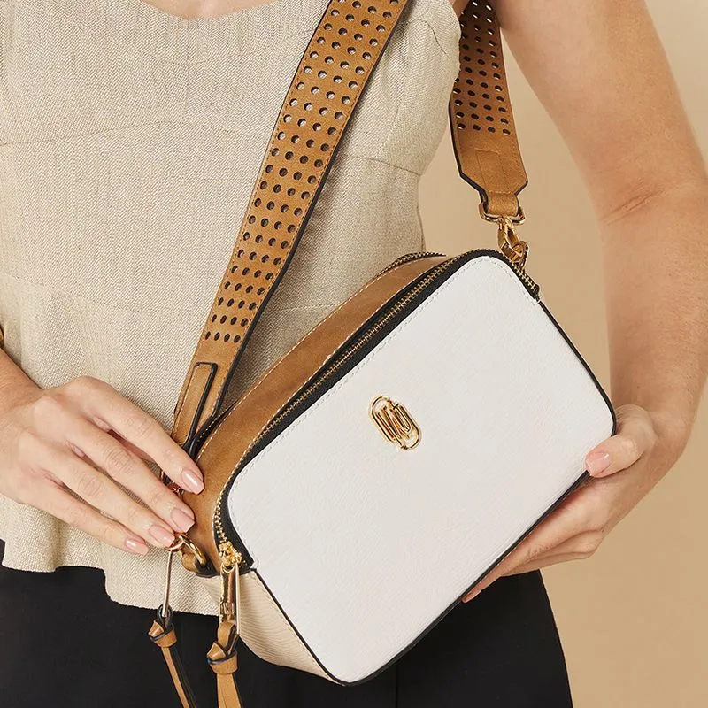 Bolsa Tiracolo WJ Feminina Branco UNICO