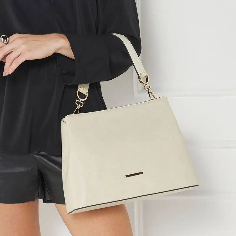 Bolsa De Mão WJ Feminina Off White UNICO