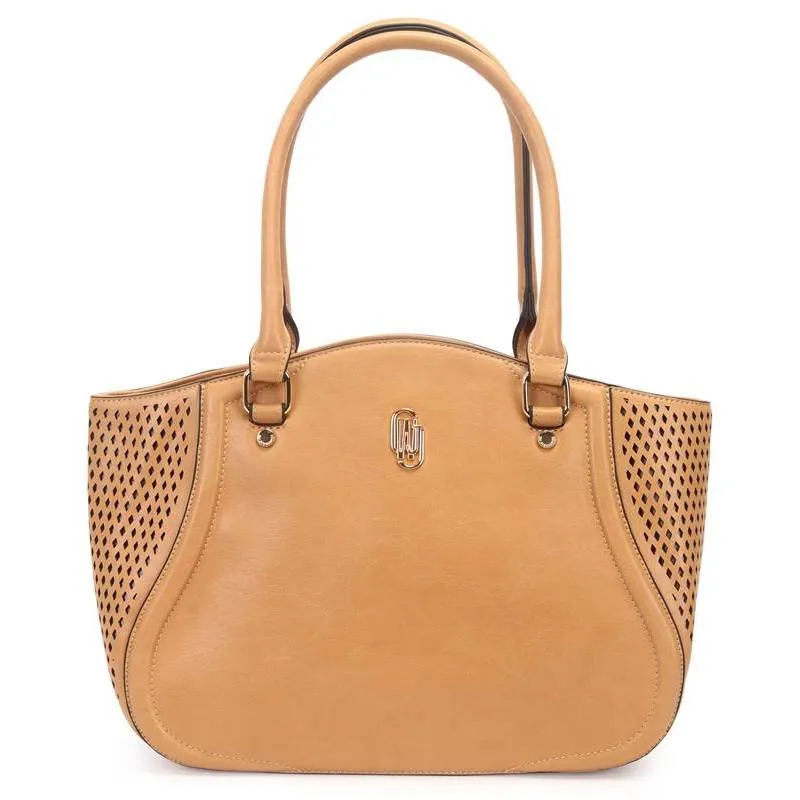 Bolsa Tote WJ Feminina Caramelo UNICO