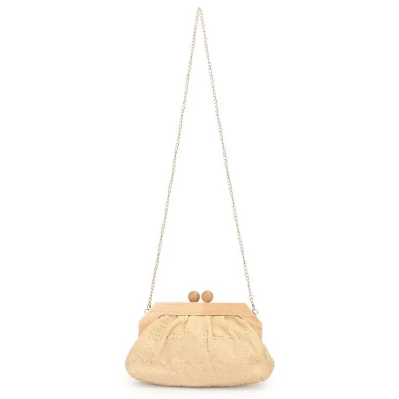Bolsa Tiracolo WJ Feminina Bege UNICO