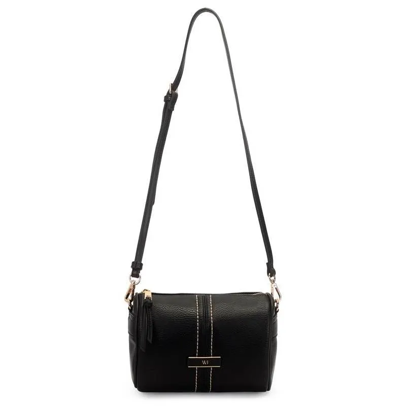 Bolsa Tiracolo Wj Feminina Preta UNICO
