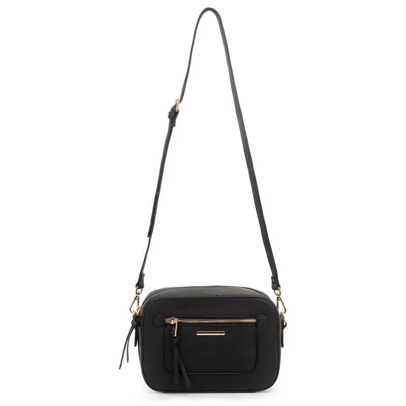 Bolsa Tiracolo WJ Feminina Preta UNICO