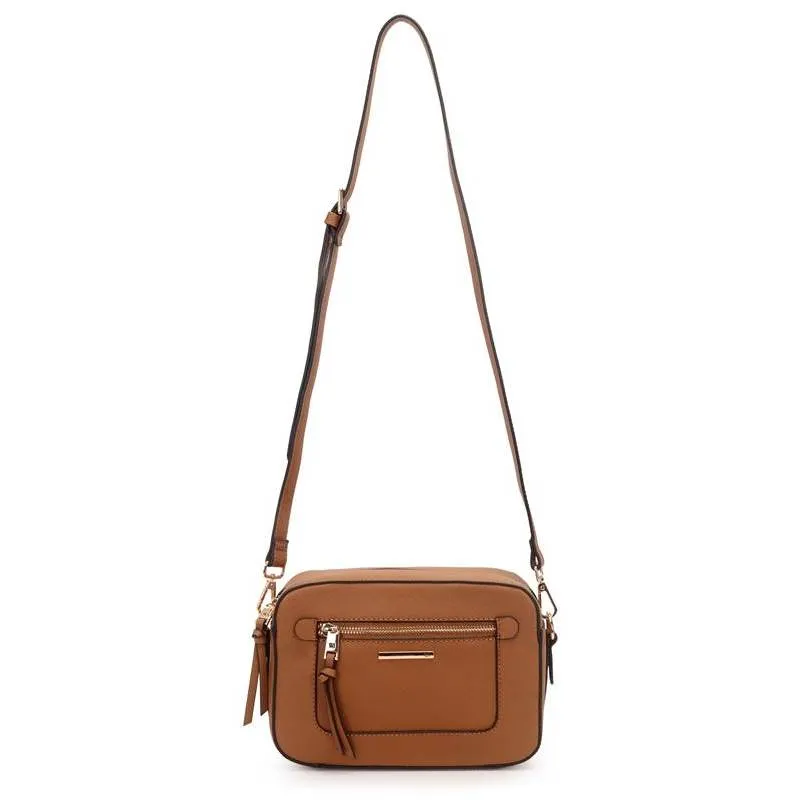 Bolsa Transversal WJ Feminina Caramelo UNICO