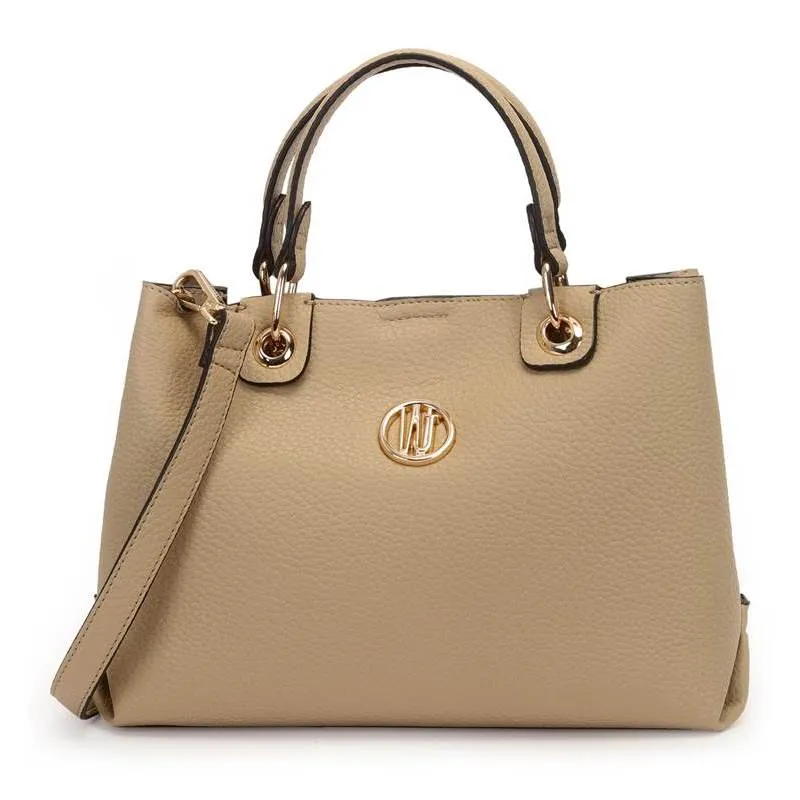 Bolsa Satchel WJ Feminina Bege UNICO