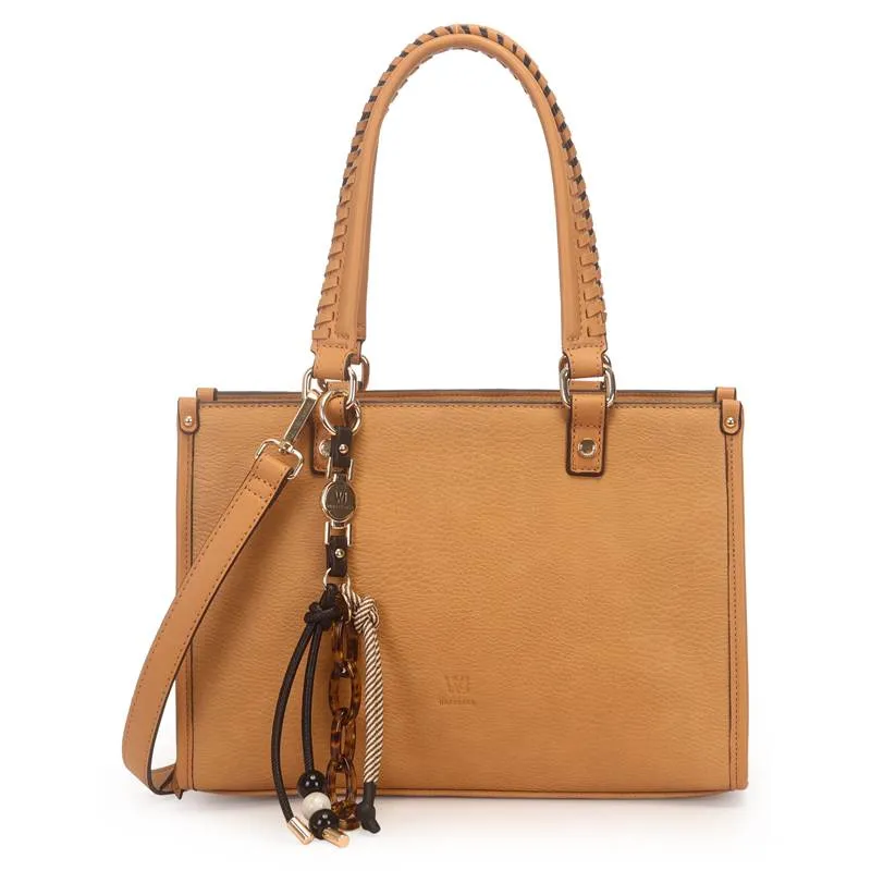 Bolsa Satchel WJ Inverno 2026 Feminina Caramelo UNICO