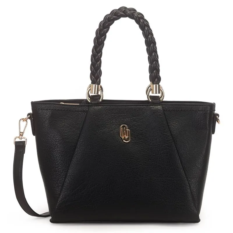 Bolsa Satchel WJ Básico Clássico Feminina Preto UNICO