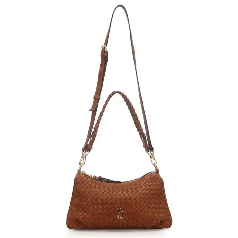 Bolsa Feminina Clássico WJ Caramelo Tiracolo UNICO