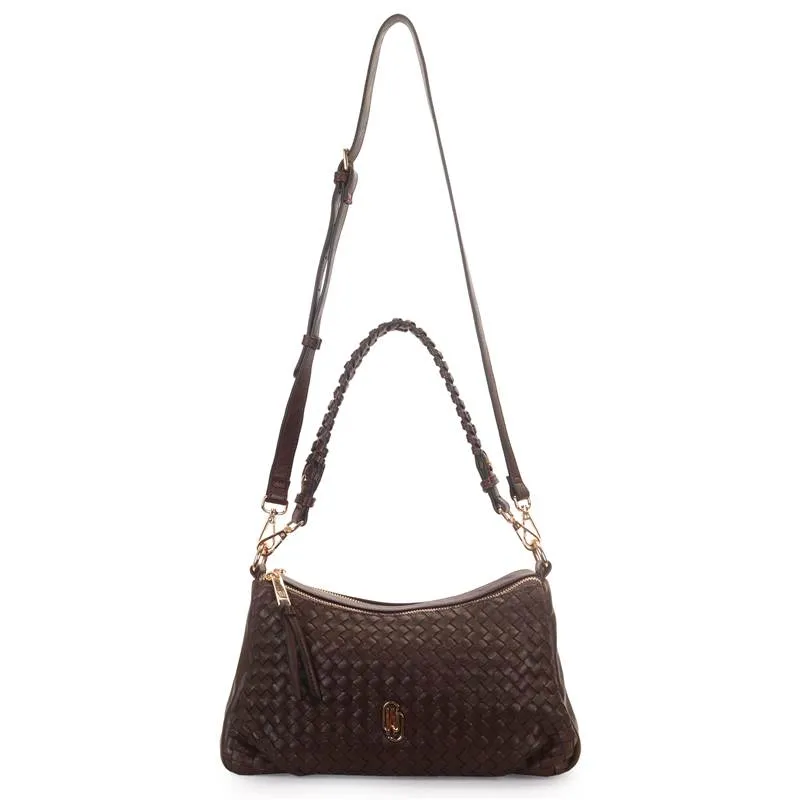Bolsa Tiracolo WJ Feminina Marrom UNICO