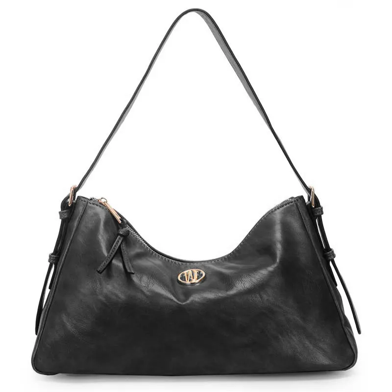 Bolsa Hobo WJ Soft Elegance Feminina Preta UNICO