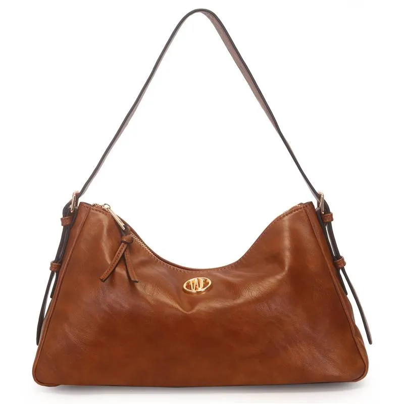 Bolsa Hobo WJ Soft Elegance Feminina Caramelo UNICO