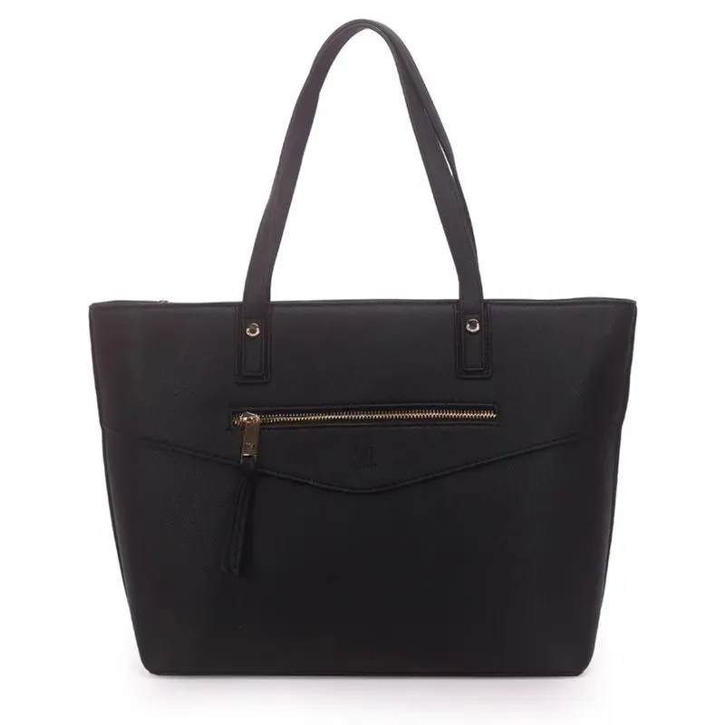 Bolsa Wj Shopping Bag Grande Feminina Preta UNICO