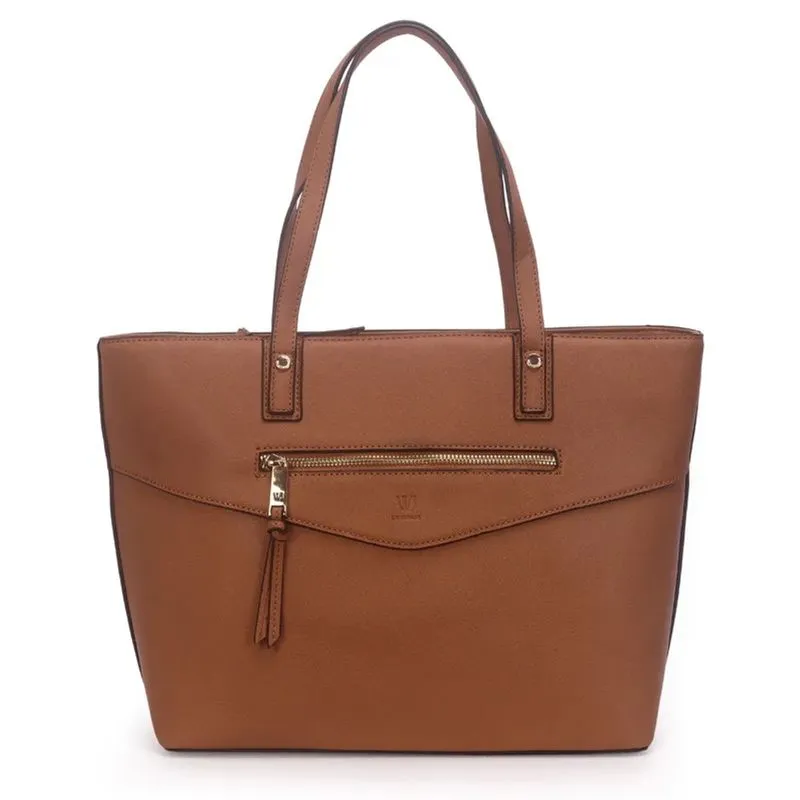 Bolsa Wj Shopping Bag Grande Feminina Caramelo UNICO