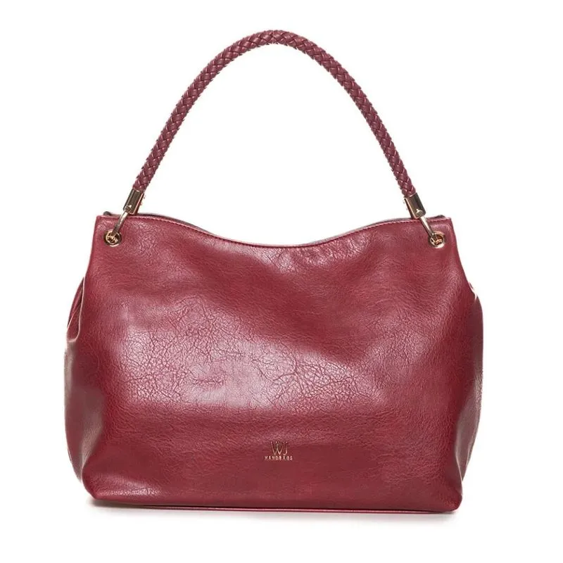 Bolsa Feminina Casual WJ Bordô Tiracolo UNICO