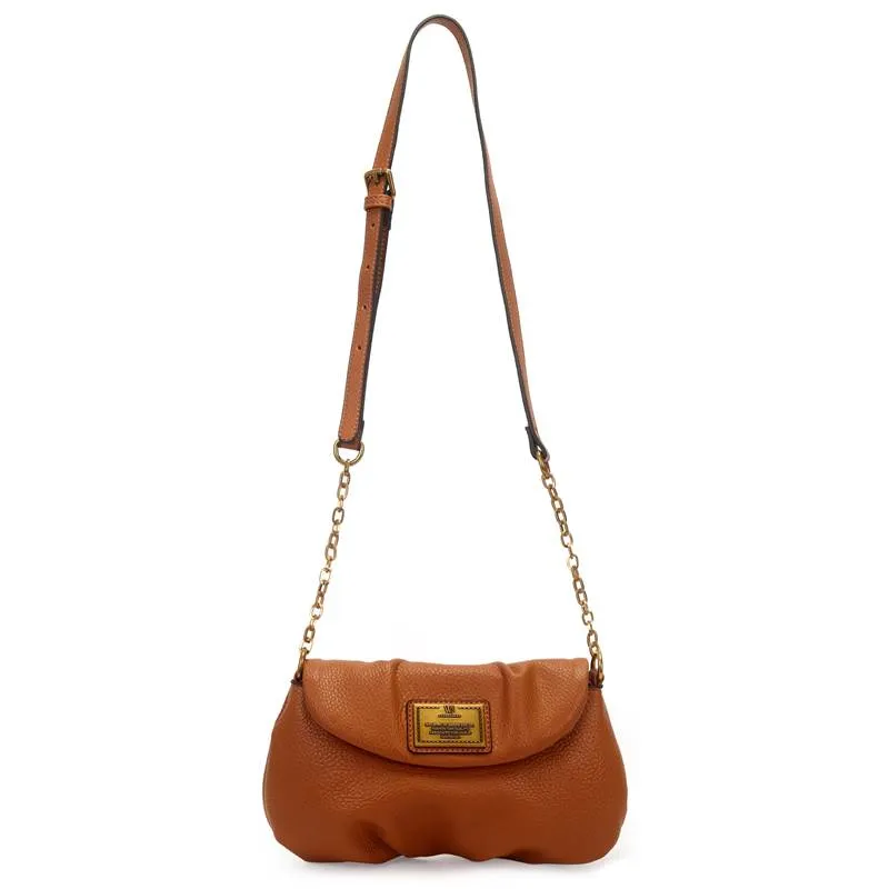 Bolsa Transversal Pequena WJ Caramelo UNICO
