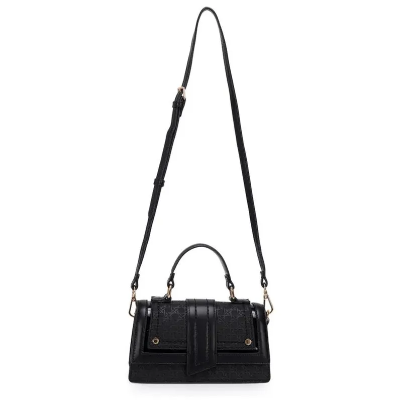 Bolsa Wj Top Handle Pequena Feminina Preta UNICO