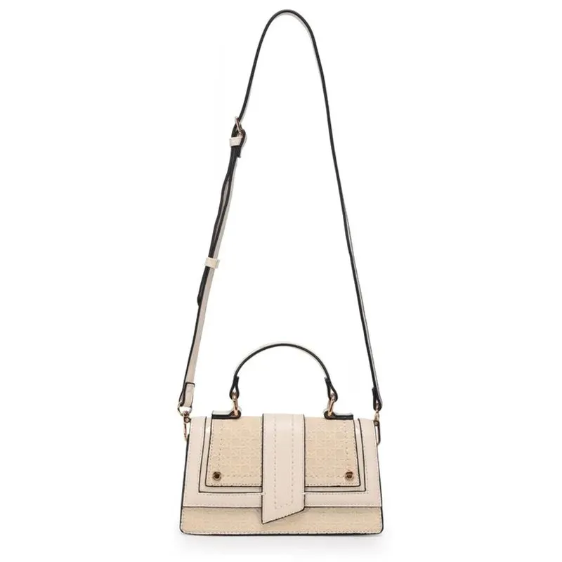 Bolsa Wj Top Handle Pequena Feminina Bege UNICO