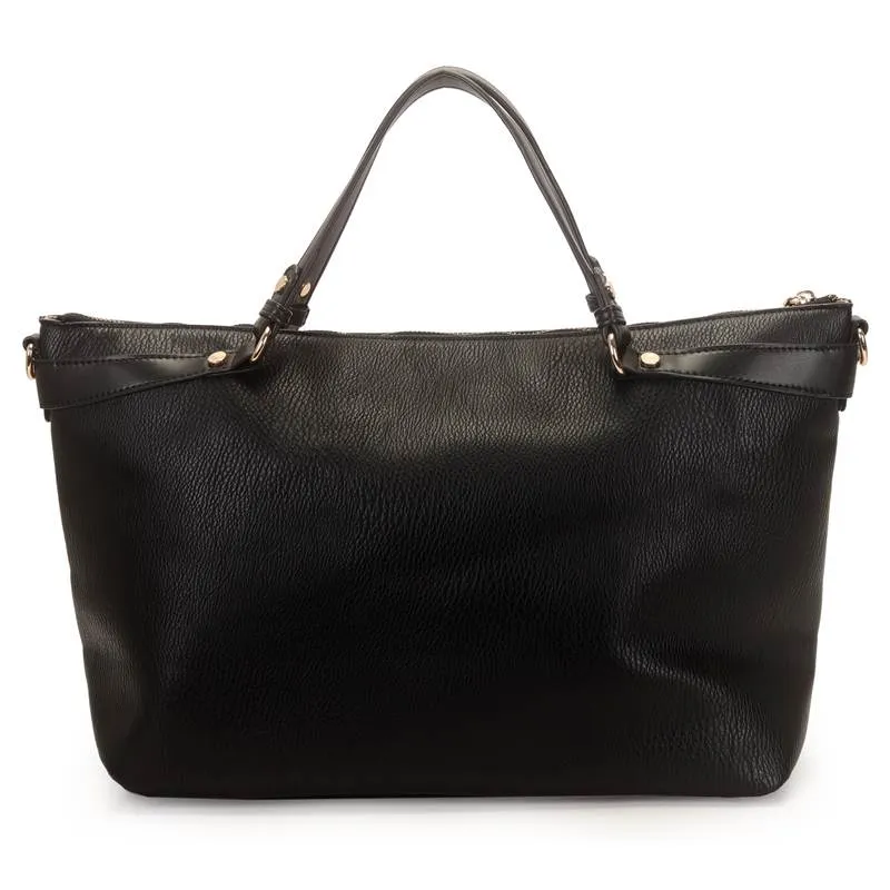 Bolsa Tote WJ Feminina Preto UNICO