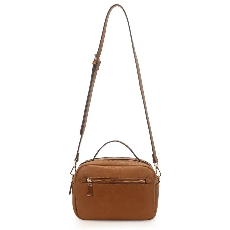 Bolsa Transversal Wj Marrom Feminina UNICO