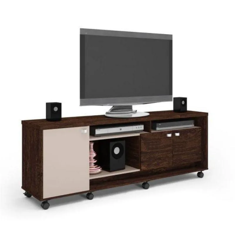 Rack Bancada Dallas Noce E Off White