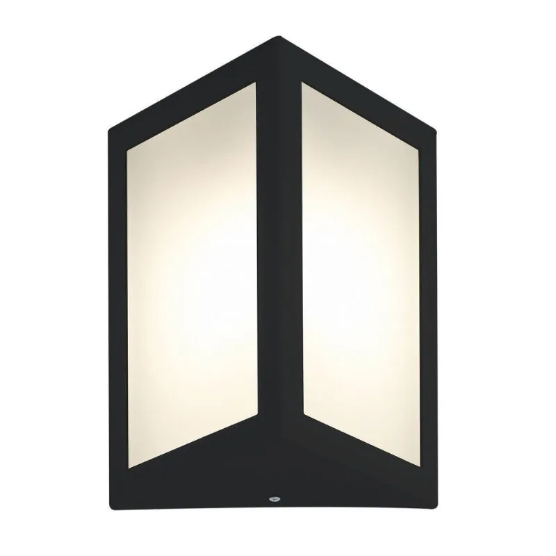 Arandela Triangular Preto