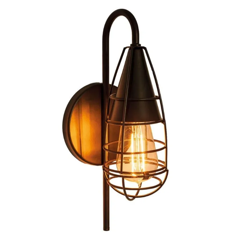 Arandela Vintage Preto