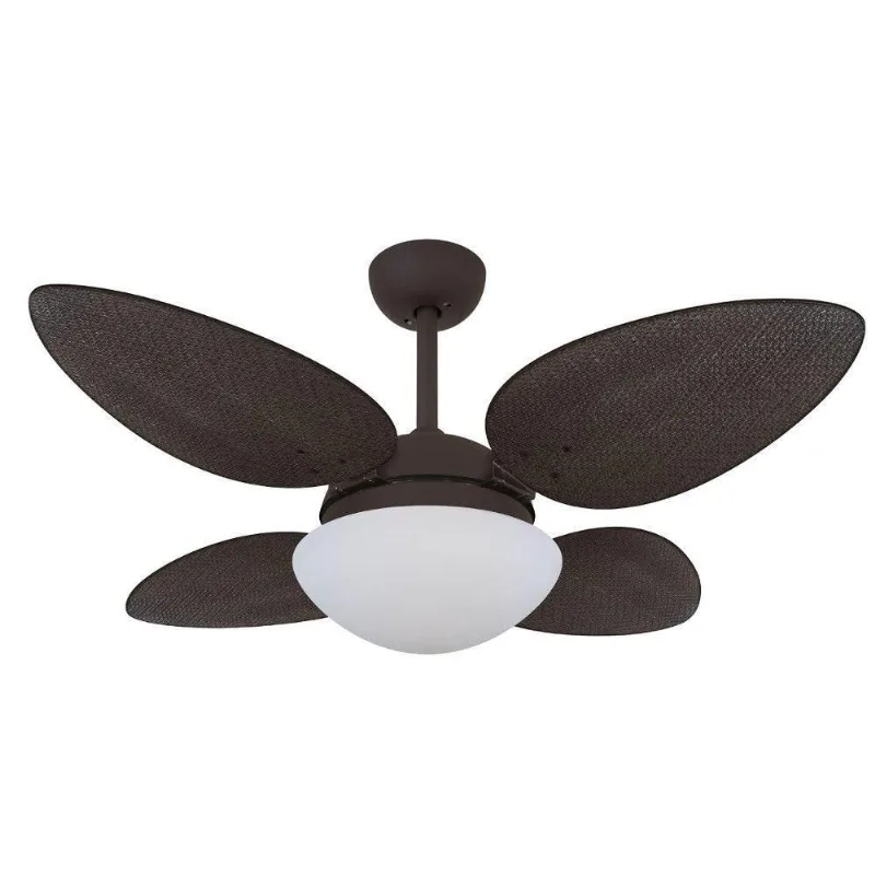 Ventilador De Teto Volare Petalo Palmae Tabaco 127V 110V