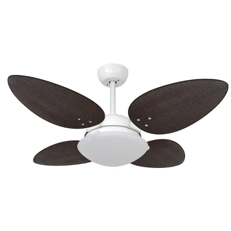 Ventilador De Teto Volare Petalo Palmae Tabaco 220V 220V