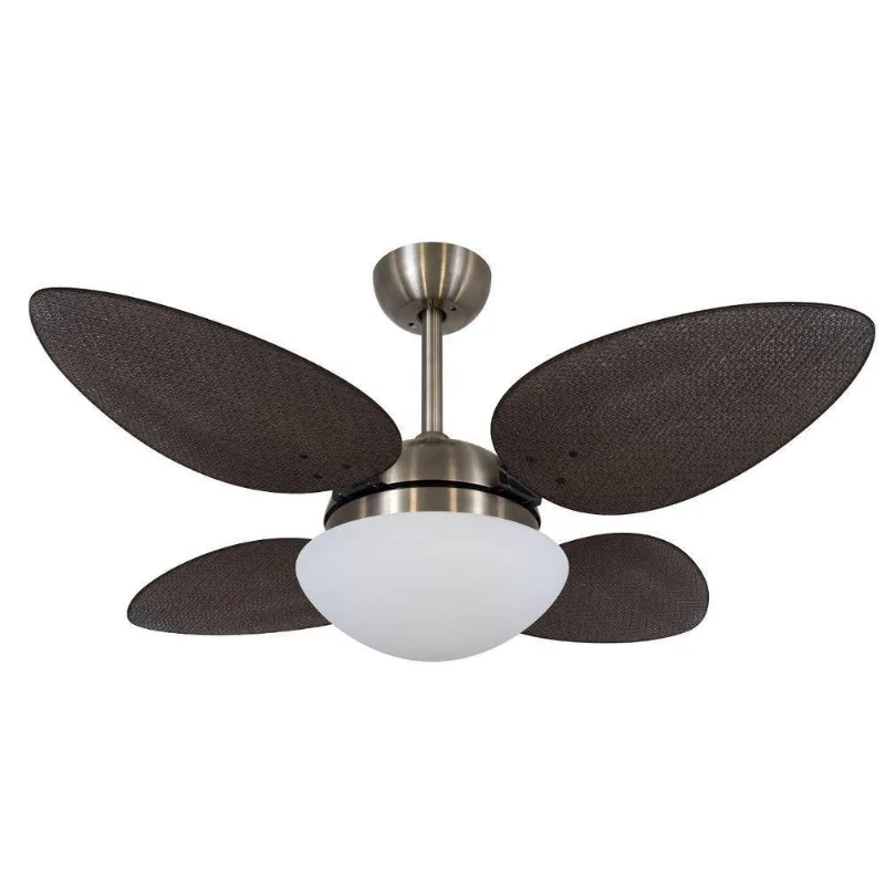 Ventilador De Teto Volare Petalo Palmae Tabaco 220V 220V