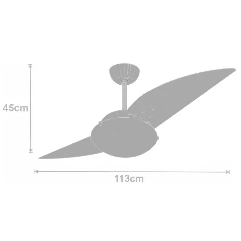 Ventilador De Teto Volare Turbo Branco 220V 220V
