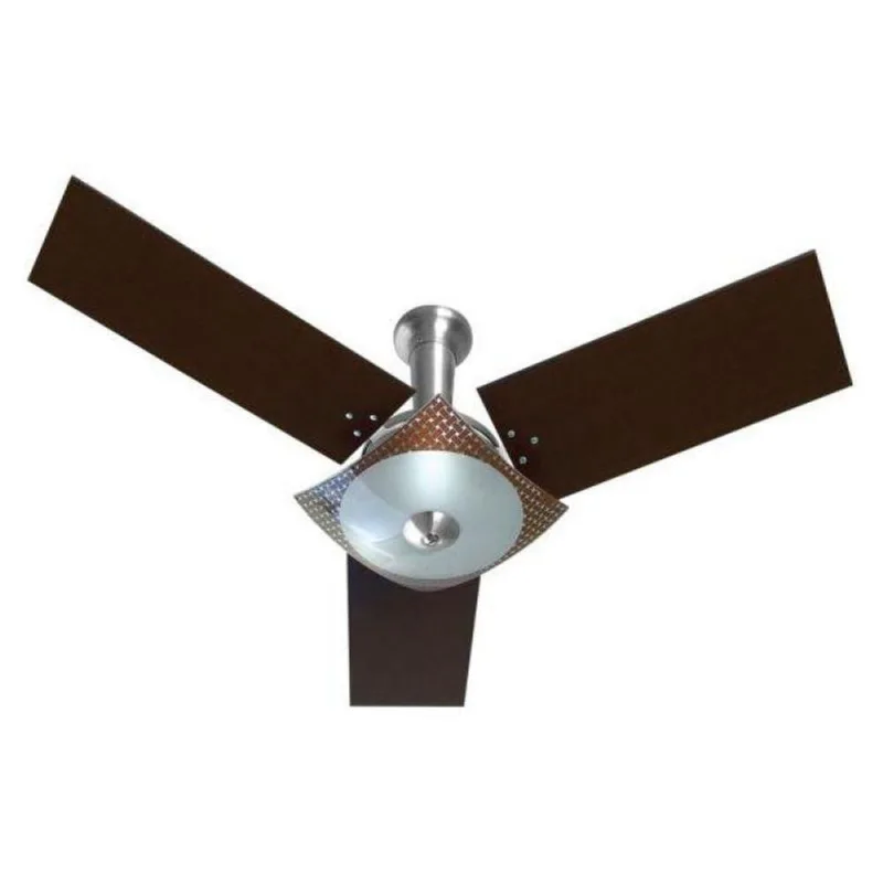 Ventilador Naulu Alumínio 220V 3 Pás Tabaco 220V
