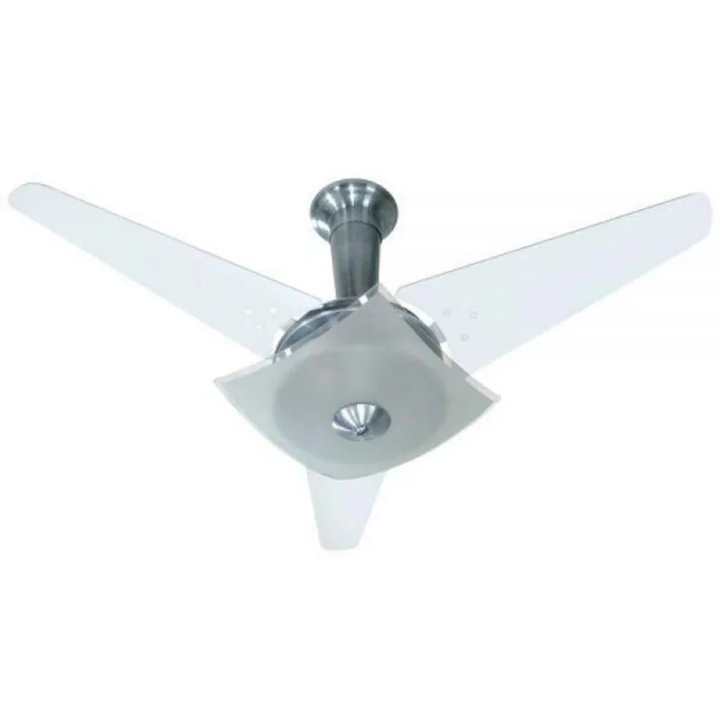 Ventilador Quadrimax Alumínio 220V 3 Pás Brancas 220V