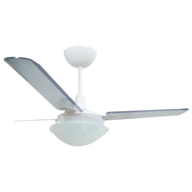 Ventilador Unions Branco 110v 3 Pás Transparentes