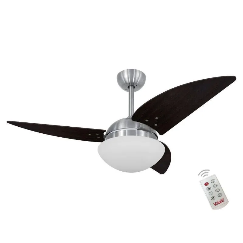 Ventilador Volare Class Tabaco 127V E Controle Remoto 110V