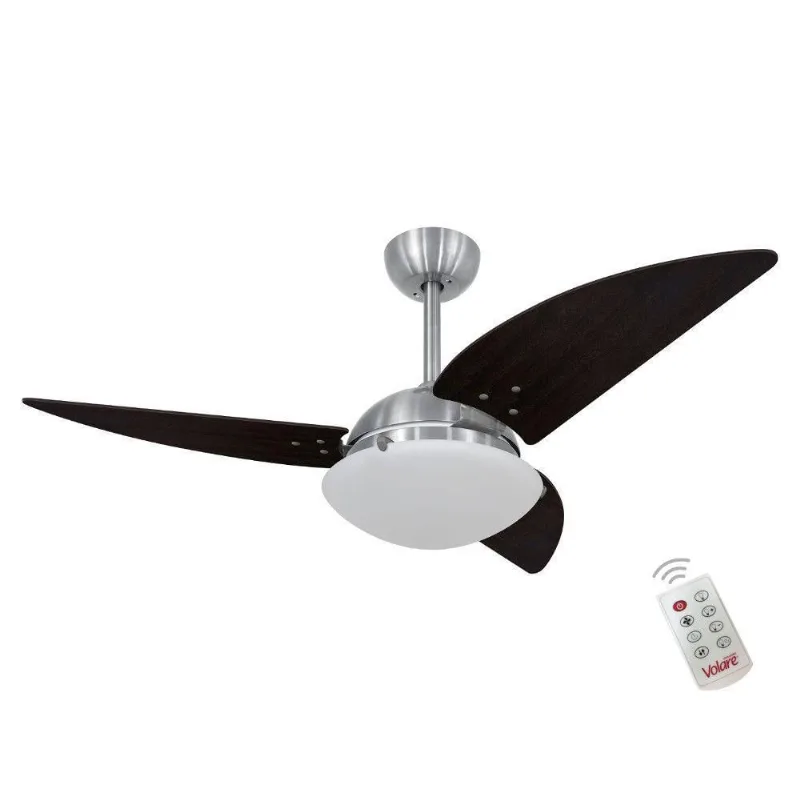Ventilador Volare Class Tabaco 220V E Controle Remoto 220V