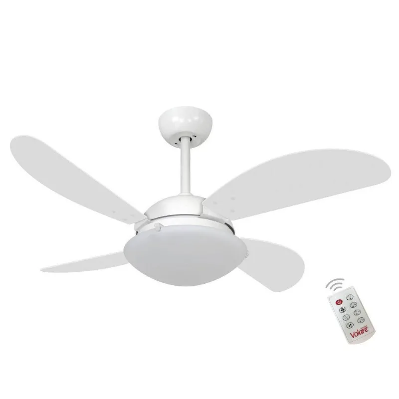 Ventilador Volare Fly Branco 127V E Controle Remoto 110V