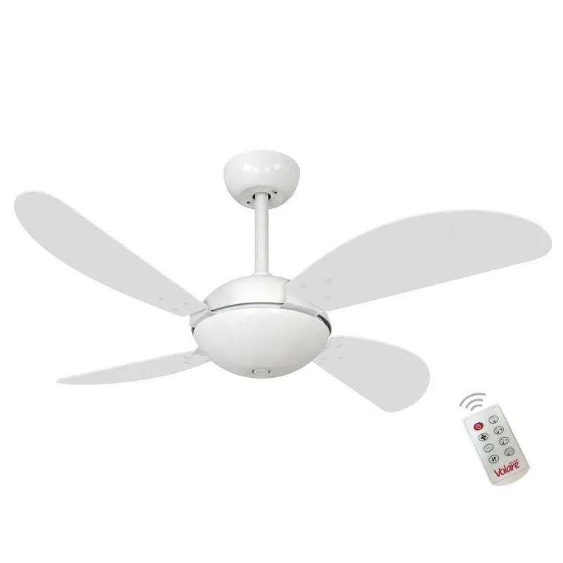 Ventilador Volare Fly Off Branco 127V E Controle Remoto 110V