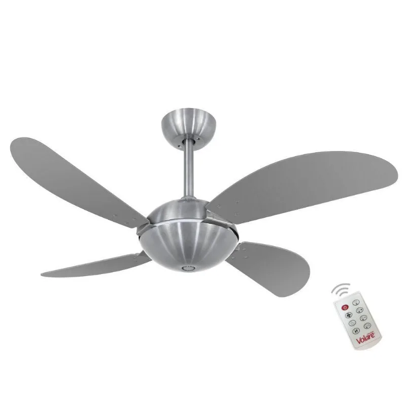 Ventilador Volare Fly Off Titanio 127V E Controle Remoto 110V