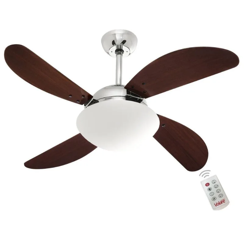 Ventilador Volare Fly Tabaco 220V E Controle Remoto 220V