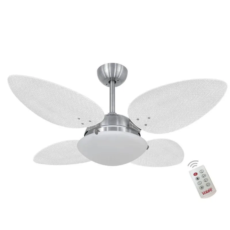 Ventilador Volare P Palmae Branco 127V E Controle Remoto 110V