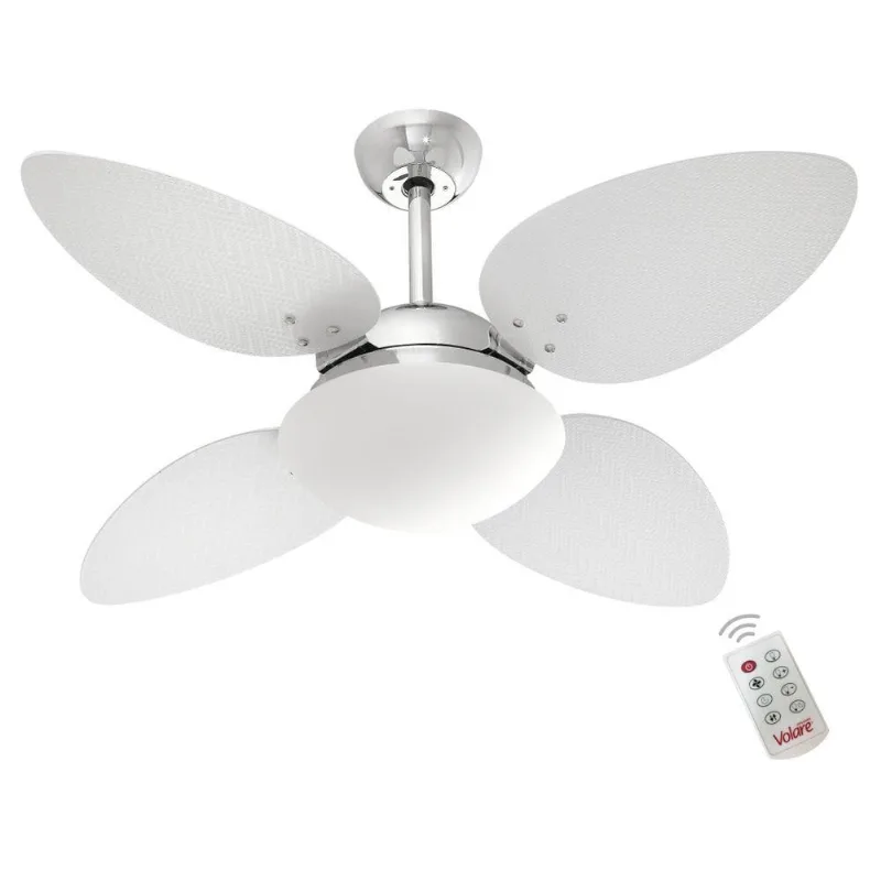 Ventilador Volare P Palmae Branco 127V E Controle Remoto 110V