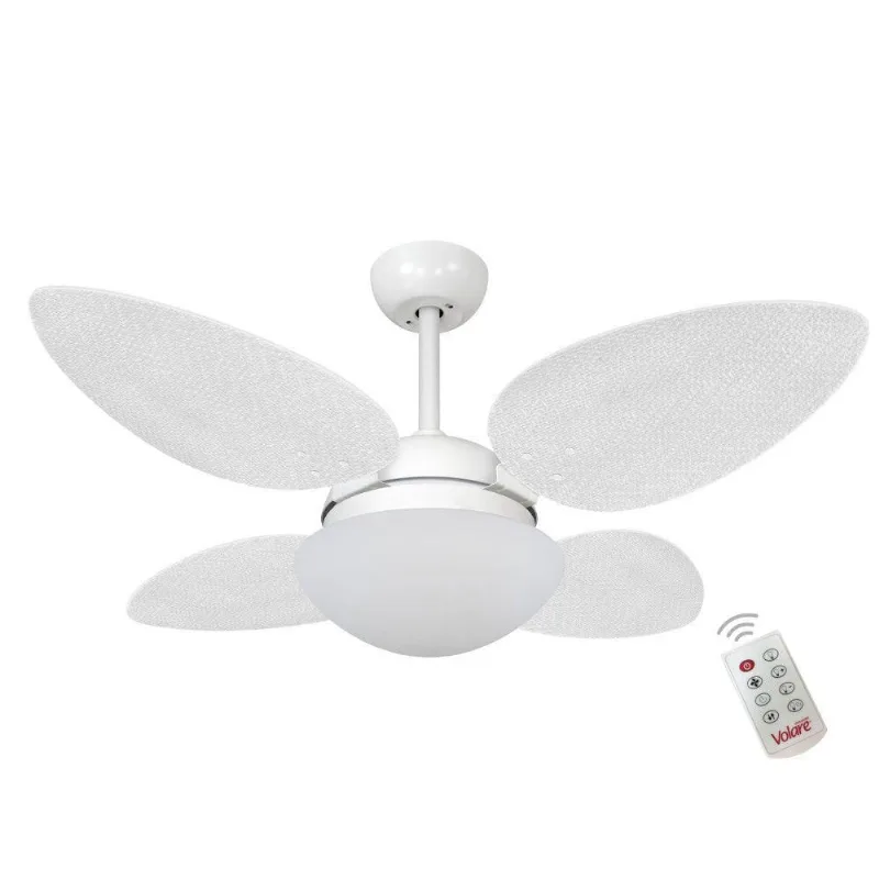 Ventilador Volare P Palmae Branco 220v E Controle Remoto 220V