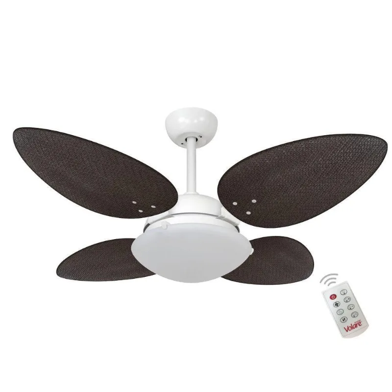 Ventilador Volare P Palmae Tabaco 220v E Controle Remoto 220V