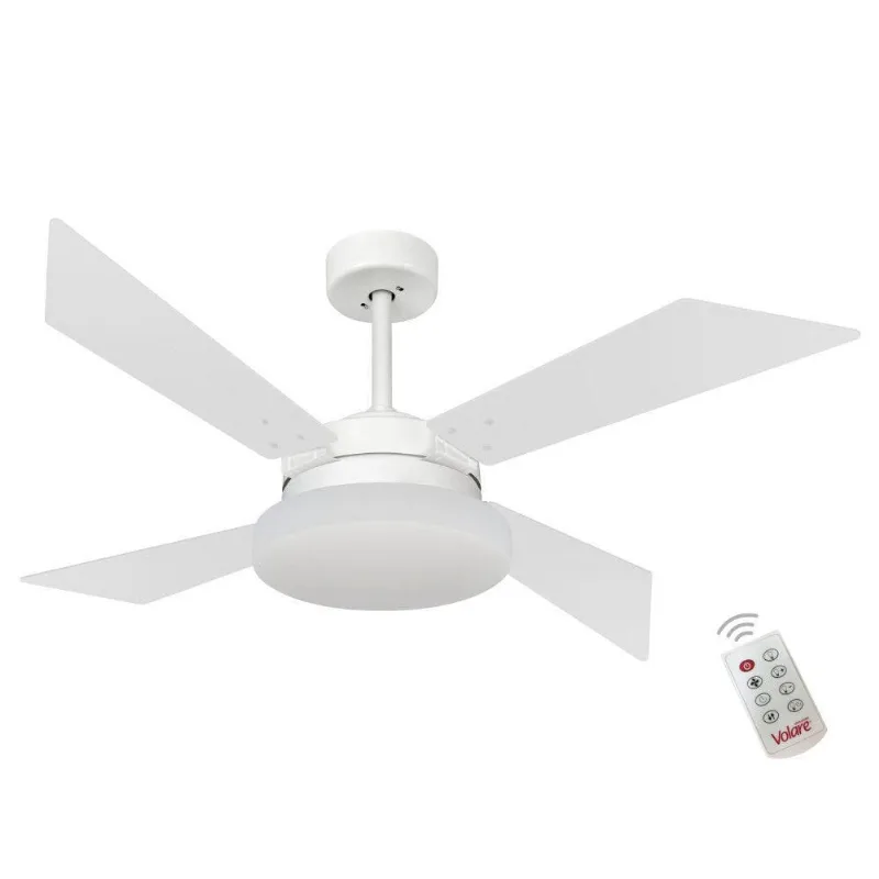 Ventilador Volare Tech Branco 127V E Controle Remoto 110V