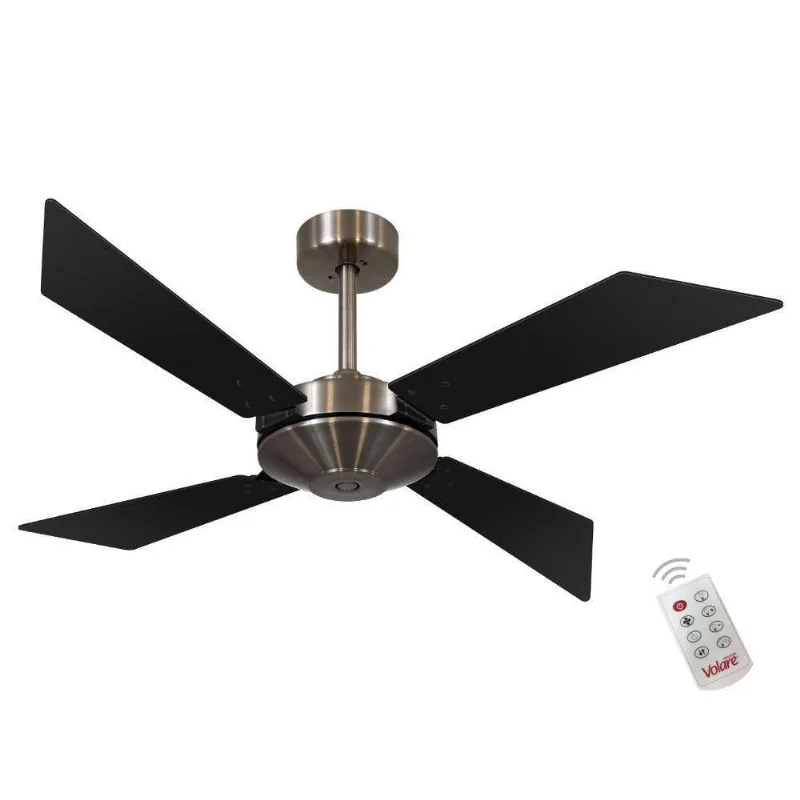 Ventilador Volare Tech New Off Preto 220v E Controle Remoto 220V