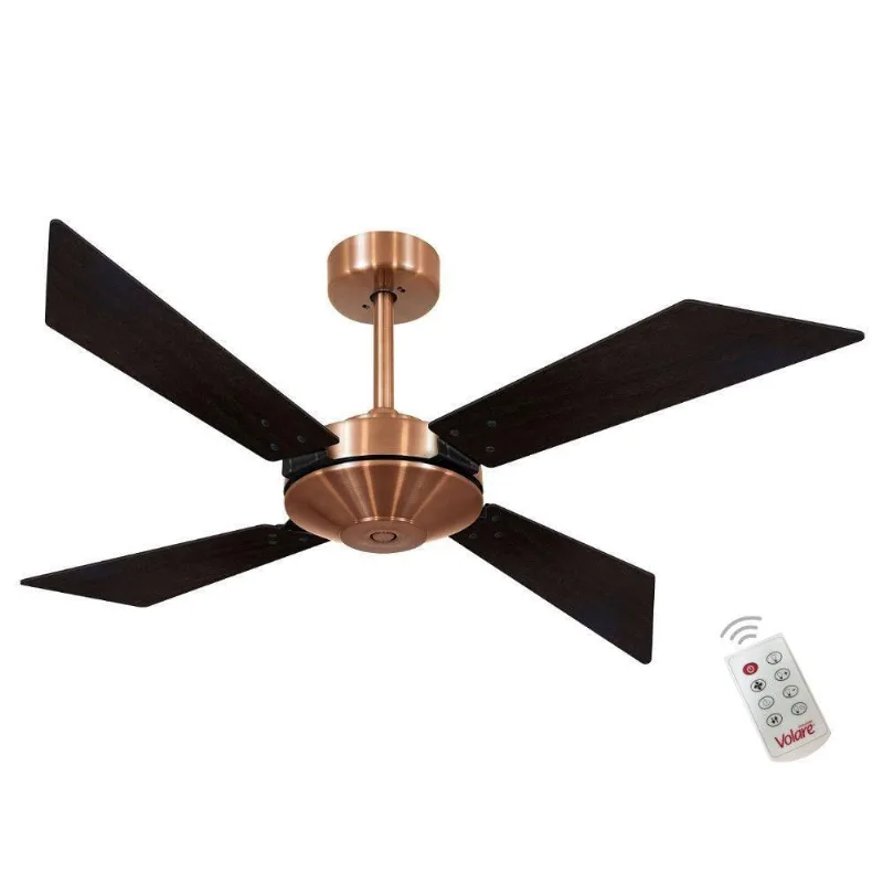 Ventilador Volare Tech New Off Tabaco 127V E Controle Remoto 110V
