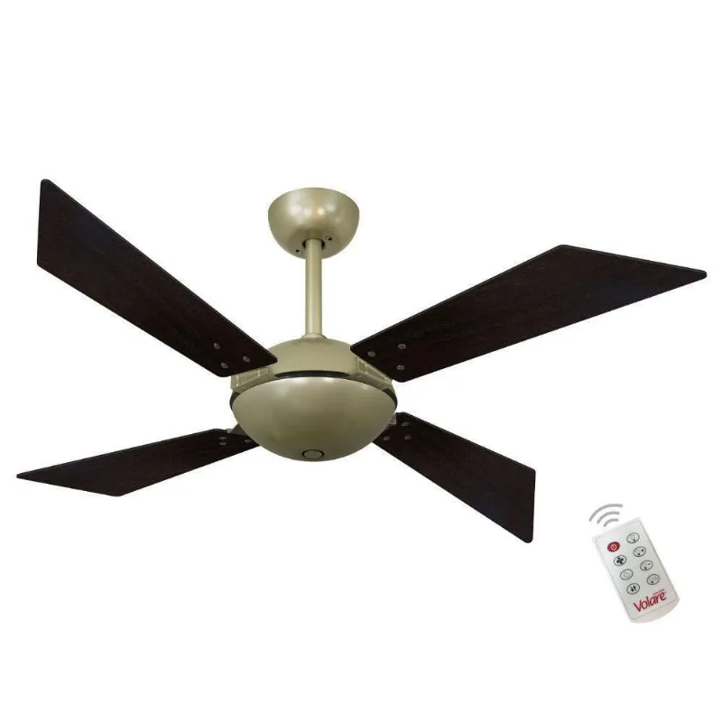 Ventilador Volare Tech Off Tabaco 220v E Controle Remoto 220V