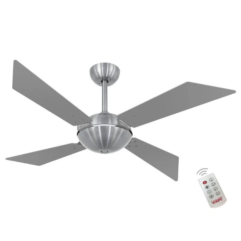 Ventilador Volare Tech Off Titanio 127V E Controle Remoto 110V