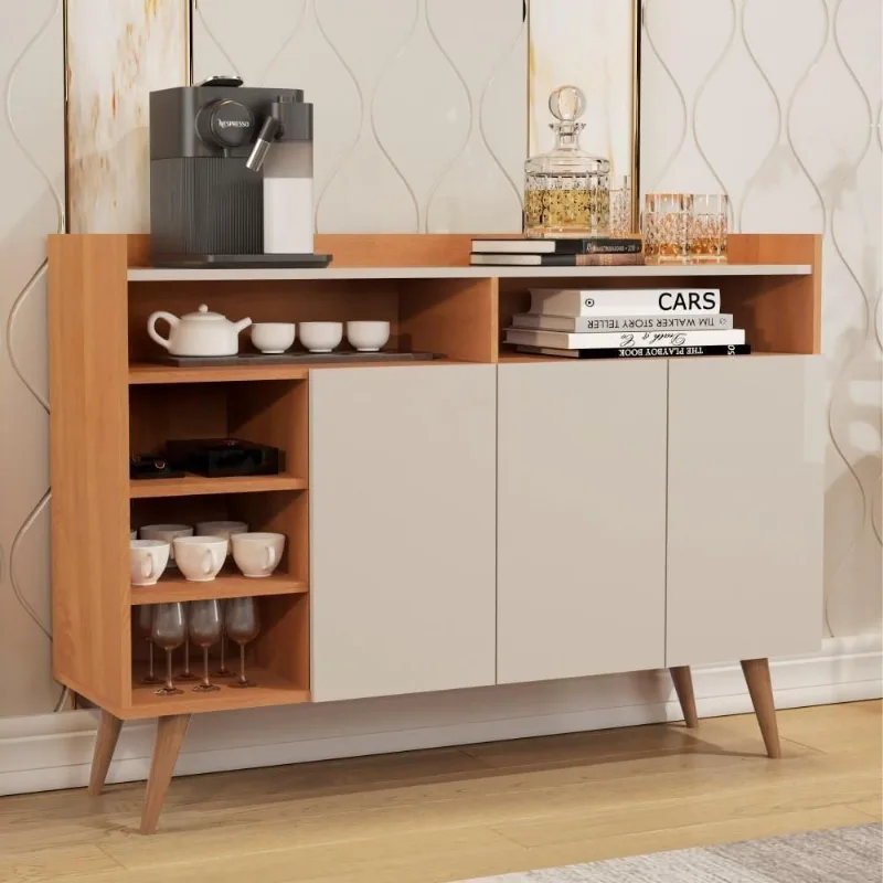 Buffet 3 Portas Retrô Markab Nature Off White