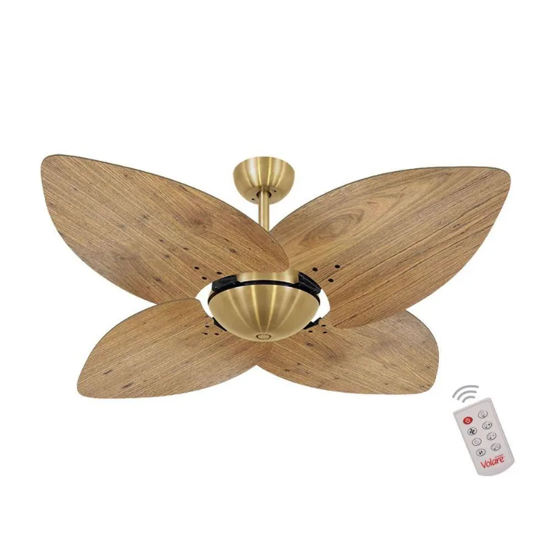 Ventilador De Teto Office 4 Pás Rádica 127v C/ Controle 110V