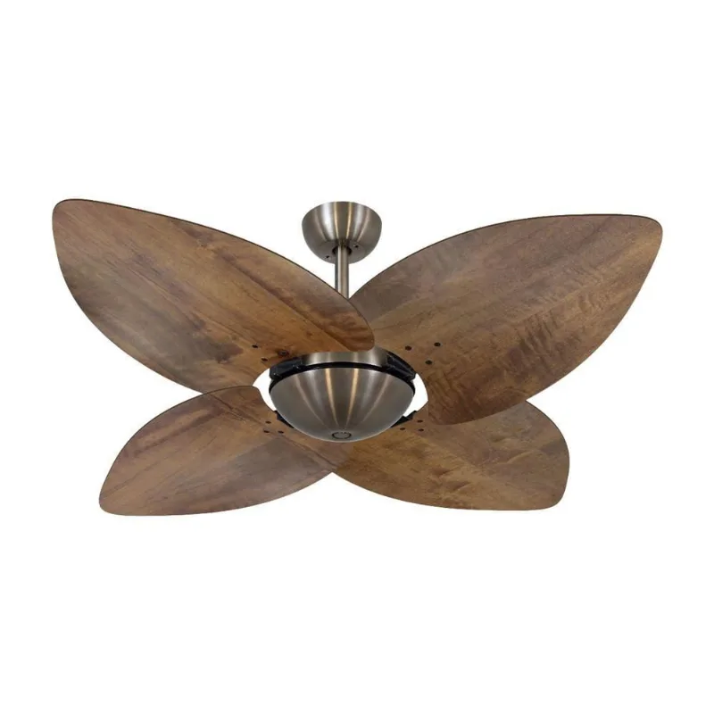 Ventilador De Teto Dormamu Bronze Office 4 Pás Rádica 220v 220V